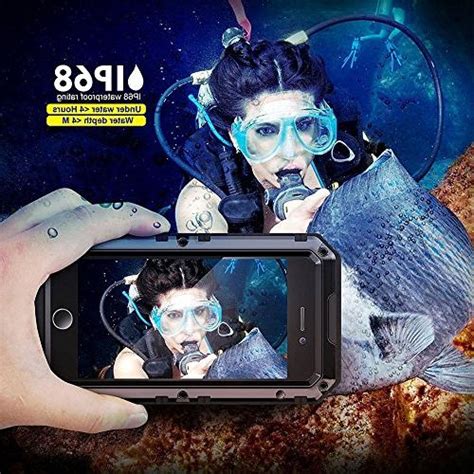 iPhone 7 Plus/8 Plus Waterproof Case, CarterLily Underwater