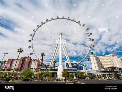 High Roller, Ferris wheel, Las Vegas, Nevada, USA Stock Photo - Alamy