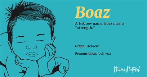 Boaz Name Meaning, Origin, Popularity, Boy Names Like Boaz - Mama Natural