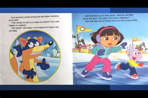 DORA AND THE WINTER GAMES Read Aloud - Dora the Ex by ...