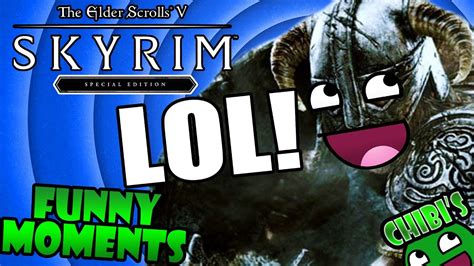 Skyrim Special Edition Funny Moments Ep.4 Funny Glitches, Hilarious ...