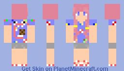 Candy girl Minecraft Skin
