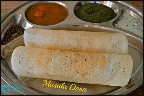 Masala Dosai Recipe | Masal Dosa Recipe | Subbus Kitchen