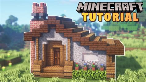 Minecraft Small Rustic House Tutorial - YouTube