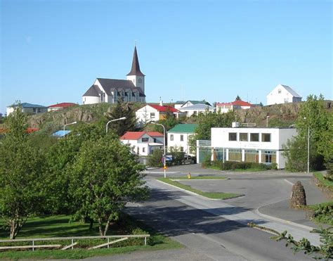 Map of Borgarnes - Icelandic Times