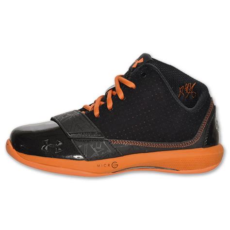 Under Armour Basketball Shoes Black And Orange - almoire