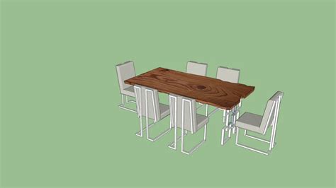Modern dining table | 3D Warehouse