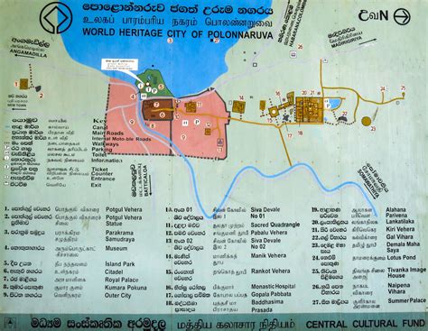 Polonnaruwa Map - North Central Province, Sri Lanka - Mapcarta