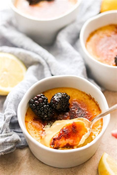 Paleo Lemon Crème Brûlée – What Great Grandma Ate