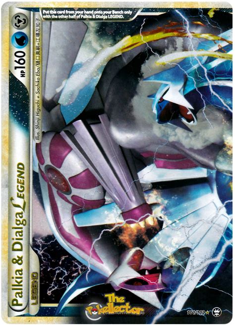 Palkia & Dialga LEGEND (top) - HS Triumphant #101 Pokemon Card