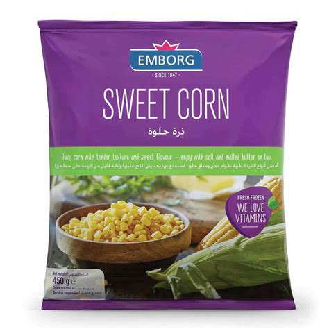 EMBORG SWEET CORN 450G