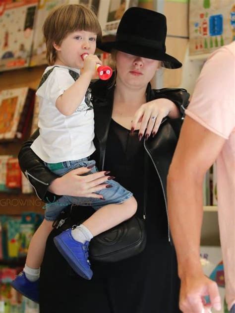 Adele Shops For Toys In Spain With Her Son Angelo