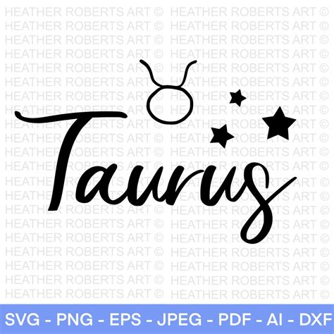 Taurus SVG, Zodiac Signs SVG, Astrology Signs Svg, Zodiac Symbols Svg ...