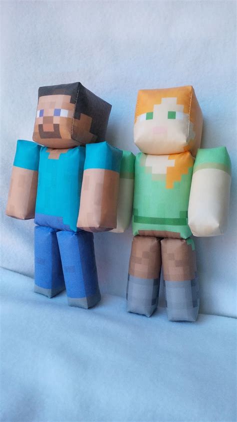 Minecraft Toys Steve And Alex