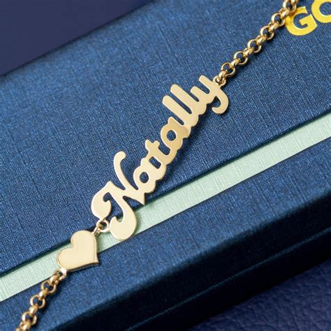 Personalized Name Gold Bracelet 14k Solid Gold Name Bracelet - Etsy