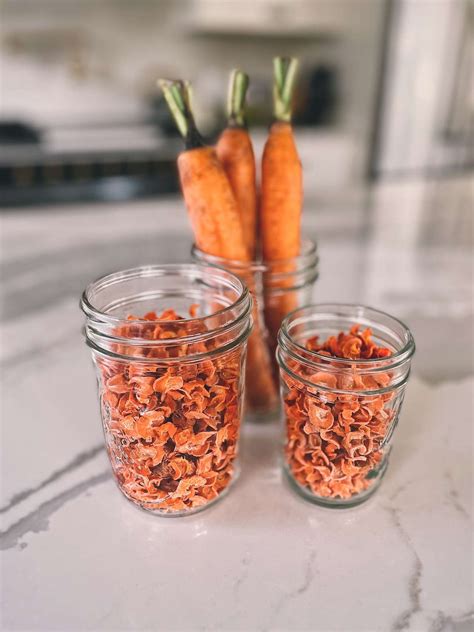 How to Make Dehydrated Carrots (EASY!) - The Homesteading RD