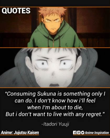 40+ Jujutsu Kaisen Quotes Which Are Just Amazing - Anime Inspiration