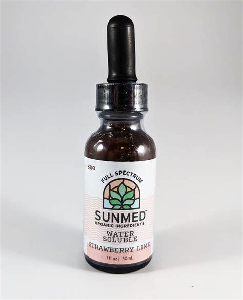 Sunmed Full Spectrum Water Soluble CBD (600mg) — Your CBD Store / Ripon Naturals