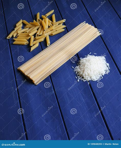 A Mixture of Carbohydrates from Pasta To Rice Stock Image - Image of ...