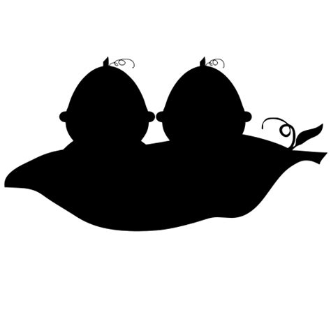 SVG > pod twins peas in - Free SVG Image & Icon. | SVG Silh