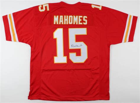 Sold Price: Patrick Mahomes signed jersey - January 6, 0121 3:00 PM EST