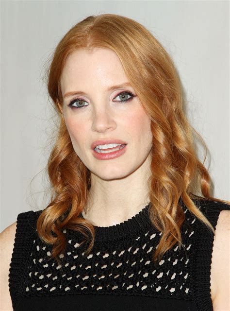 JESSICA CHASTAIN at Hammer Museum Gala in the Garden Honoring Ava ...