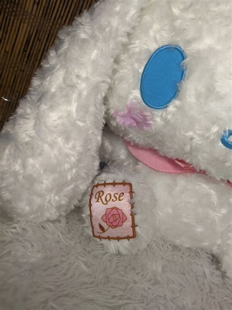 Cinnamoroll Pink Rose Pattern Plush, Hobbies & Toys, Toys & Games on ...