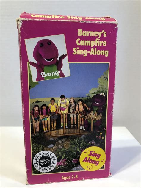 Barney’s Campfire Sing-Along VHS Video | Grelly USA