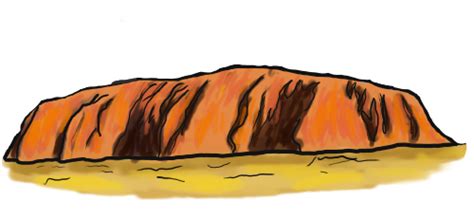 uluru sketch