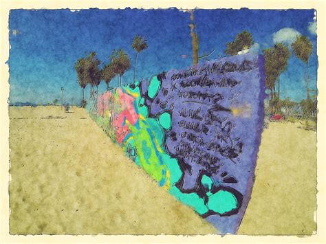 Venice Beach Graffiti Wall Free Stock Photo - Public Domain Pictures