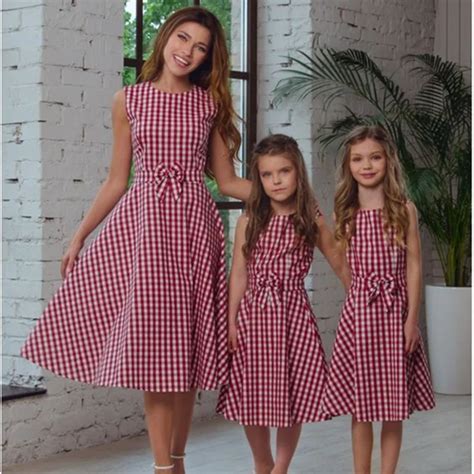 Aliexpress.com : Buy Mother Daughter Dresses Family Matching Outfits ...