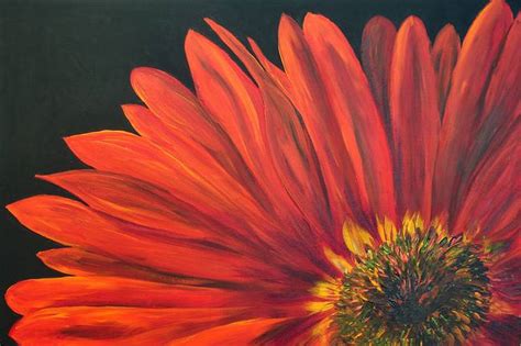 Stunning "Gerber Daisy" Painting Reproductions For Sale On Fine Art Prints