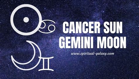 Cancer Sun Gemini Moon: Life Of The Party - Spiritual-Galaxy.com