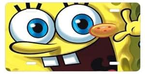 Amazon.com: Spongebob License Plate Sign 6'' x 12'' New Quality Aluminum: Automotive