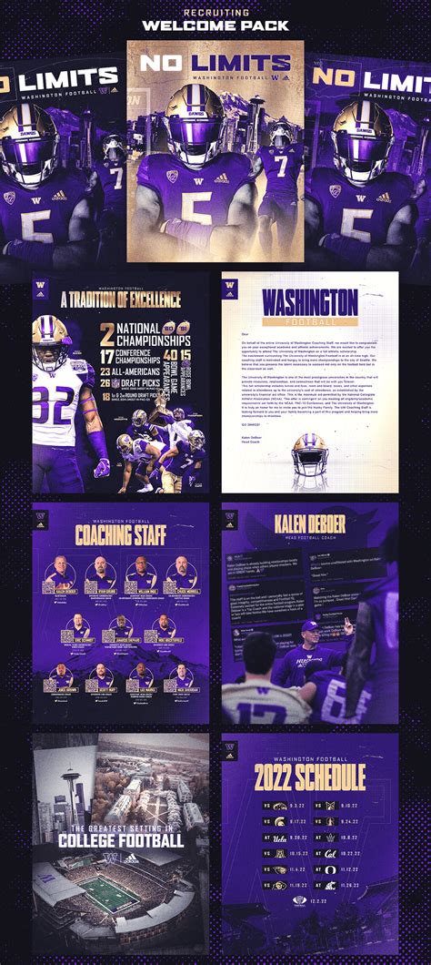 2022-2023 Washington Huskies Football Content on Behance