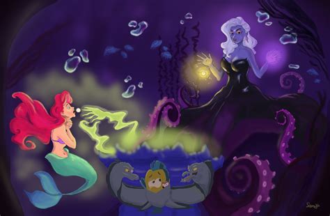 Little Mermaid Concept Art Ursula