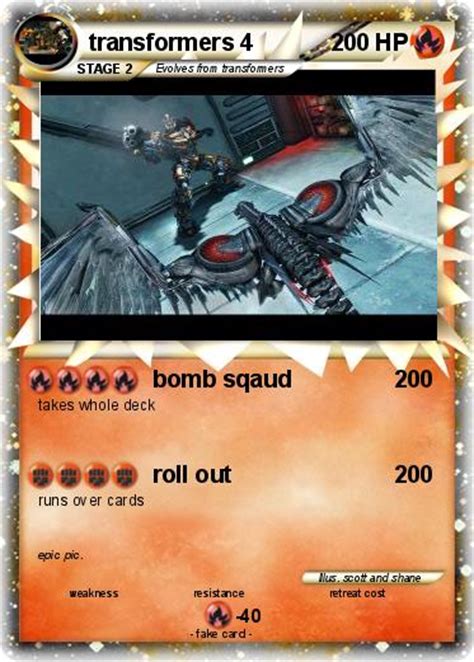 Pokémon transformers 4 1 1 - bomb sqaud - My Pokemon Card