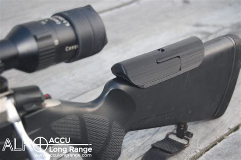 Rifle Cheek Riser with easy bolt removal feature - ACCU Long Range