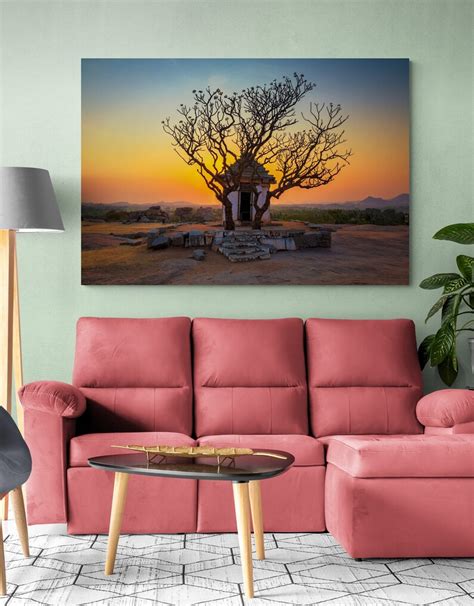 Hampi Tree Photography Print Nature Landscape Sunset - Etsy