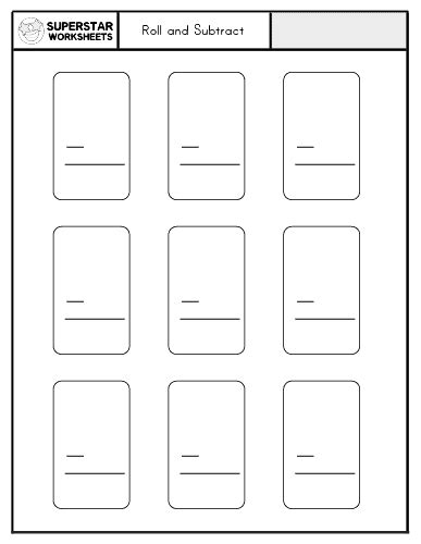 Kindergarten Subtraction Worksheets - Superstar Worksheets