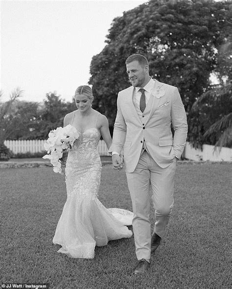 J.J. Watt shares pictures from his Bahamas wedding to soccer star ...