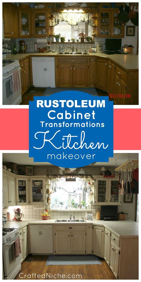 Kitchen Makeover Before & After with Rustoleum Cabinet Transformations ...