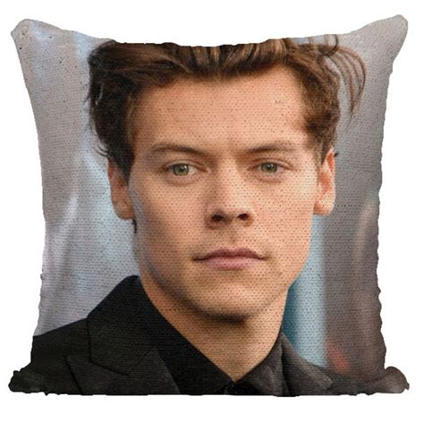 Harry Styles Pillow Harry Styles Sequin Pillow One Direction | Etsy