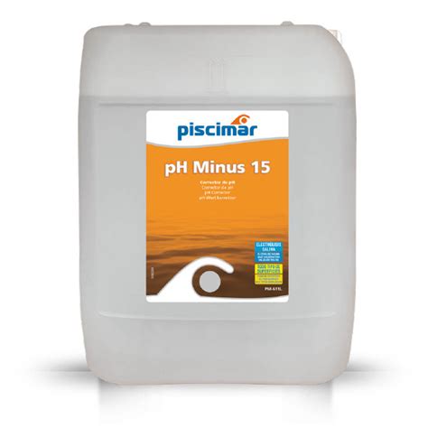 pH moins 15 - liquide avec 15% d'acide sulfurique Piscimar | IOT-POOL