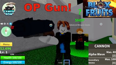 Lvl1 Noob gets Cannon "Gun" & Reach 2nd Sea | Roblox - YouTube