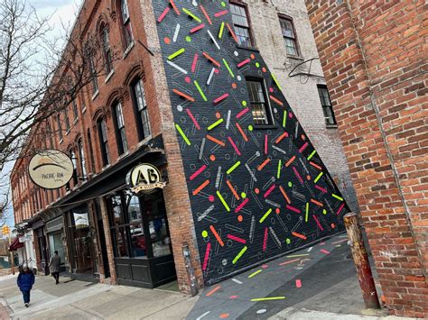 What’s that in downtown Ann Arbor? Alley bedazzled with public art - mlive.com