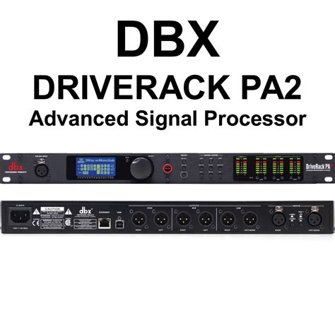 Dbx Driverack Pa2 Speaker Management System Retail Stores | www.deborahsilvermusic.com