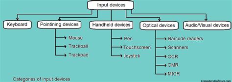 Explain various input devices of computer ? | Computers Professor