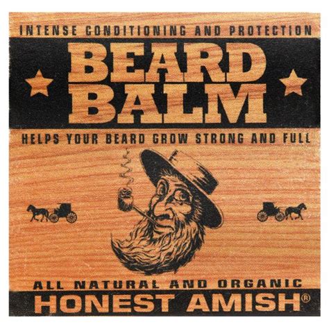 honest amish Beard Balm ingredients (Explained)