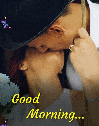 Good Morning Romantic Kiss Gif : The perfect goodmorning hot kiss ...